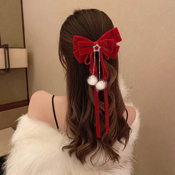 1pc Christmas Hair Accessory for Girls