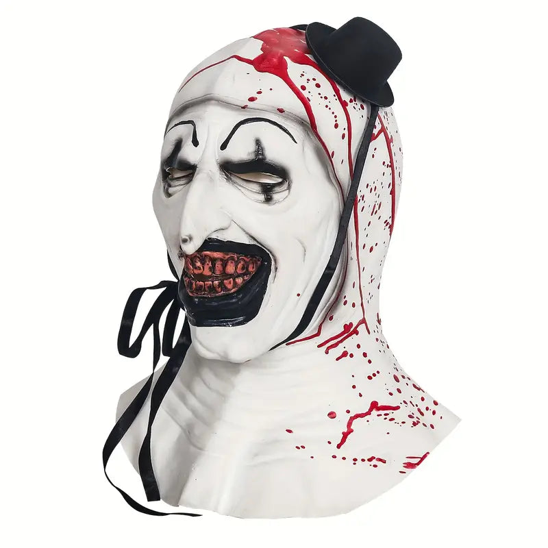 Scary Halloween Cosplay Terrifier Art The Clown Mask Costume Accessory