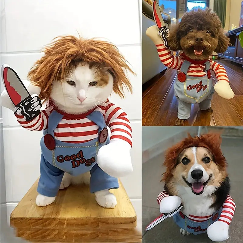 1pc Halloween Transformed Pet Apparel