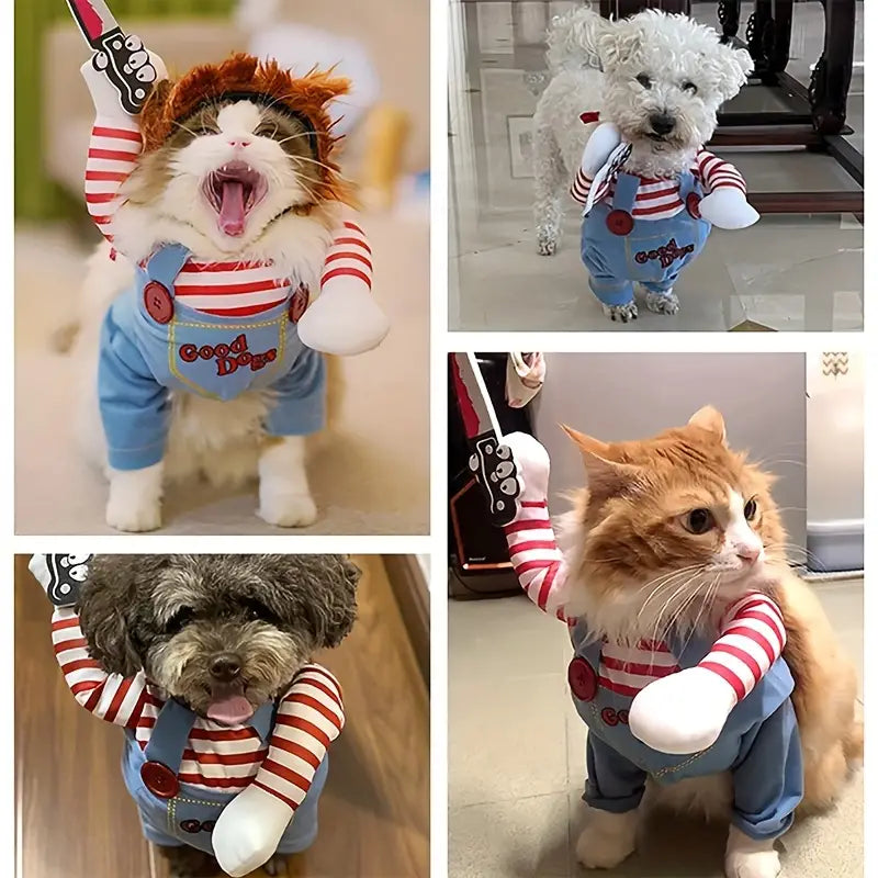 1pc Halloween Transformed Pet Apparel